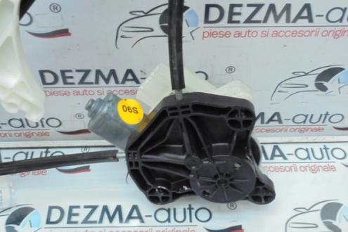 Macara cu motoras stanga spate, 524959811A, Vw Golf 7 Variant