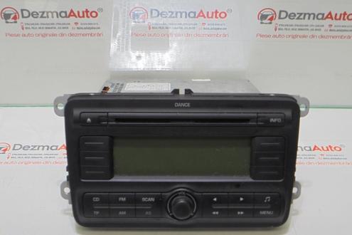 Radio cd, 5J0035161A, Skoda Fabia 2 Combi (5J) (id:298723)