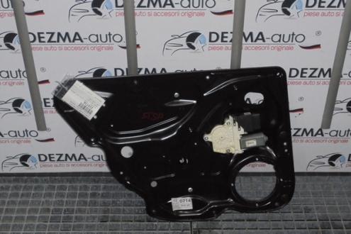 Macara cu motoras stanga spate 3C4839755H, 3C9959703, Vw Passat (3C2)