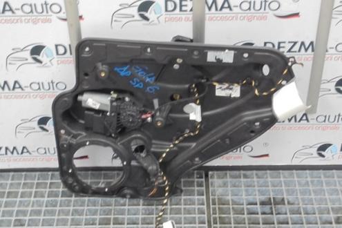 Macara cu motoras dreapta spate 5K4839756L, 5K0959704D, Vw Golf 6 (5K1) (id:246536)