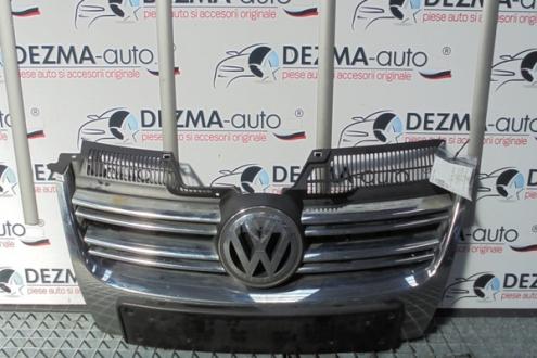 Grila bara fata centrala cu sigla 1K5853651, Vw Golf 5 Variant (1K5)