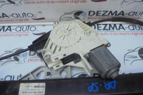 Macara cu motoras dreapta spate, 8K0839462A, 8K0959812A, Audi A4 (8K2, B8) (id:255833)