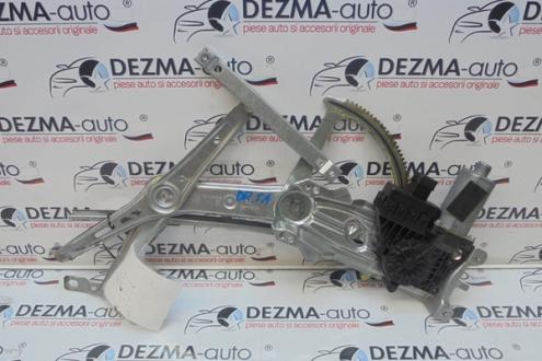 Macara cu motoras dreapta fata, GM13100418, Opel Astra H (id:255921)