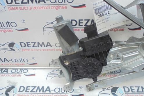 Macara cu motoras stanga fata, GM13100417, Opel Astra H sedan