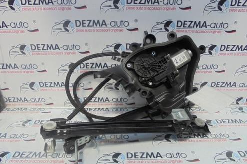 Macara cu motoras stanga fata, 6J3837401G, 6R0959801Q, Seat Ibiza 5 Sportcoupe (6J1) (id:259593)