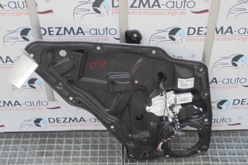 Macara cu motoras stanga spate, 5N0839461A, 5N0959703F, Vw Tiguan (5N) (id:260508)