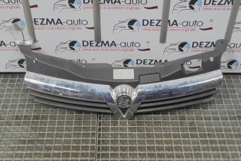 Grila bara fata centrala cu sigla, GM13108471, Opel Astra H (id:260985)