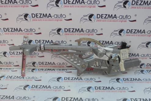 Macara cu motoras stanga fata, GM9178985, GM9178987, Opel Vectra C combi