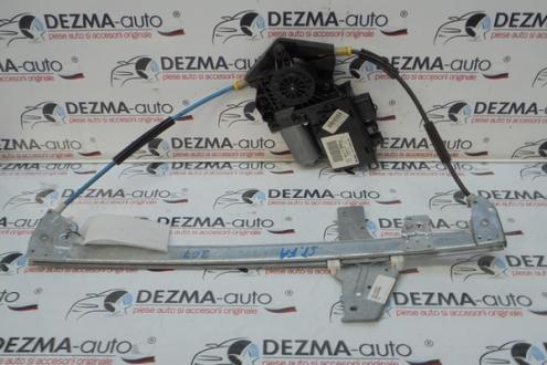 Macara cu motoras stanga 9634456980, 0130821767, Peugeot 307 SW (3H) (id:264362)