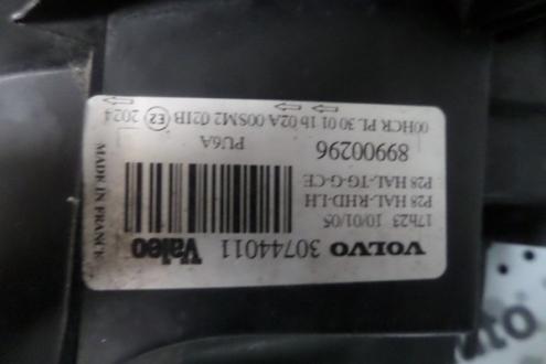 Far stanga Volvo XC 90, 2002-In prezent