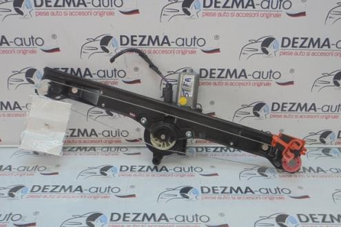 Macara cu motoras stanga fata 51786729, Fiat Punto (199)