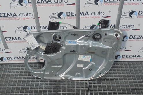 Macara cu motoras dreapta fata, 6Q4837756, 6Q1959801G, Vw Polo (9N) (id:273536)