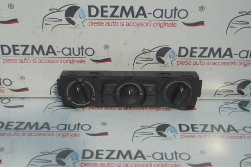 Panou comanda aeroterma bord, 6411-6961596-01, Bmw 1 cabriolet (E88)