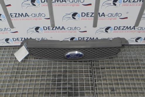 Grila bara fata centala cu sigla, 4M51-8138-AE, Ford Focus 2 combi (DA)