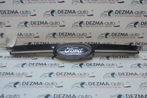 Grila bara fata centrala cu sigla, BM51-173778-AH, Ford Focus 3 sedan