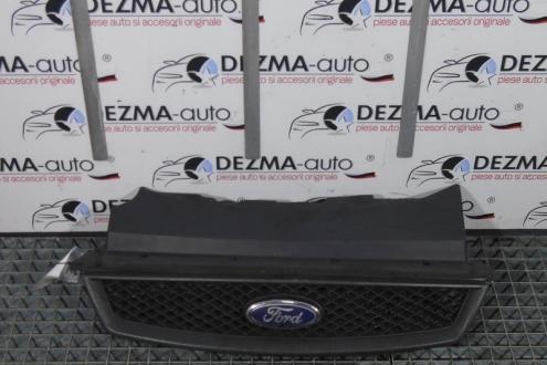 Grila bara fata centrala cu sigla 4M51-8138-AE, Ford Focus 2 sedan (DA)