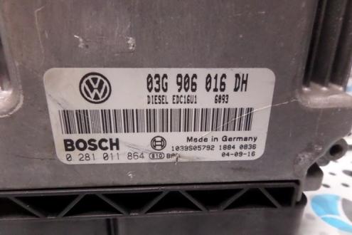 Calculator motor Vw Golf Plus 1.9tdi, BJB, 03G906016DH, 0281011864