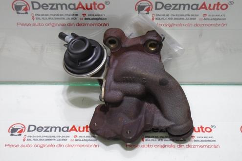 Flansa galerie evacuare cu supapa, Renault Scenic 3, 1.5dci, K9KR846