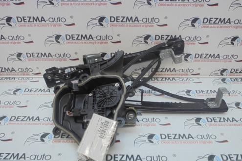 Macara cu motoras stanga fata 6J4837401C, Seat Ibiza 5 Sportcoupe (6J1)