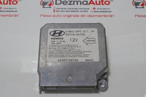 Calculator airbag, 95910-26700, Hyundai Santa Fe 1 (SM) (id:301655)