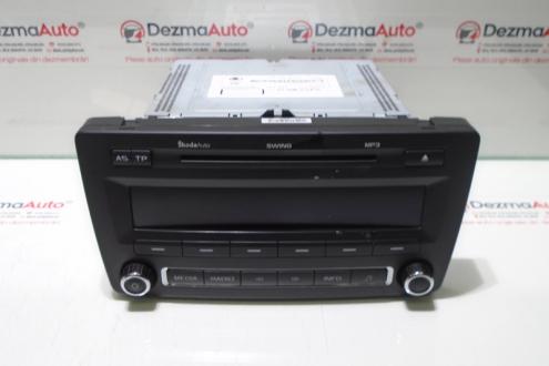 Radio cd cu mp3, 1Z0035161G, Skoda Octavia 2 Combi (1Z5) (id:302317)