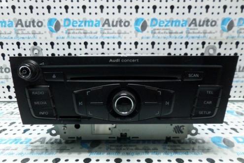 Radio CD 8T2035186C, Audi Q5, 2008-In prezent