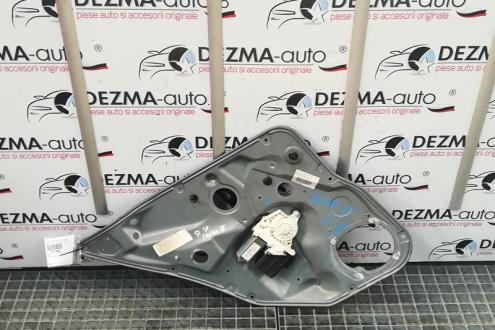 Macara cu motoras stanga spate, 6L4839751M, 6Q0959811A, Seat Ibiza 4 (6L1) (pr:110747)