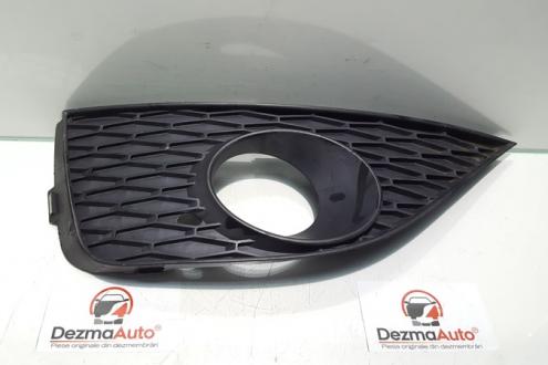 Grila proiector stanga, 6J0853665A, Seat Ibiza 5 (6J5) (id:347950)