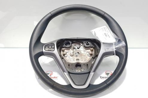 Volan piele cu comenzi, Ford Fiesta 6, 8A61-3600-DG (id:357931)