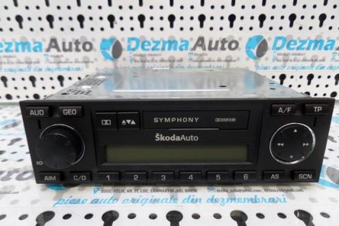 Radio casetofon 1U0035161D, Skoda Superb (3U4) 2004-2008 (id.160376)