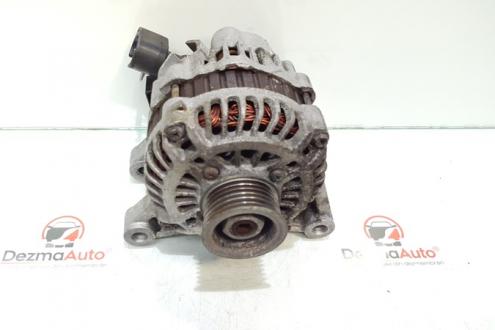 Alternator 80A, cod 9638544280, Peugeot 1007, 1.6 benz, NFU (id:334800)