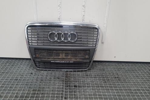 Grila bara fata centrala cu sigla, Audi A6 (4F2, C6) 4F0853651 (id:383257)