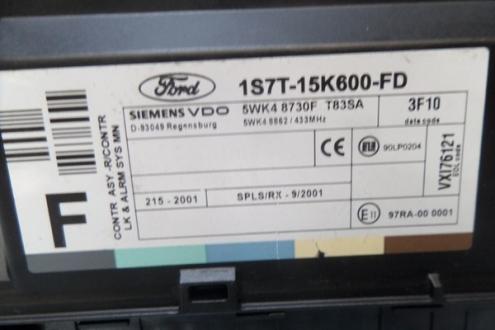 Calculator confort, 1S7T-15K600-FD, Ford Focus Combi (DNW), 1.8TDDI, (id.164677)