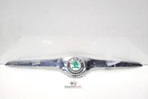 Grila capota fata cu sigla, Skoda Fabia 2 (facelift) [Fabr 2010-2014] 5J0853633A (id:418977)