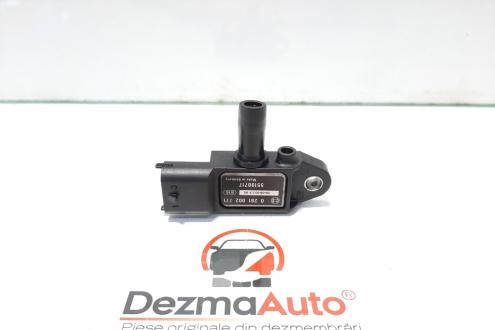 Senzor presiune gaze, 55198717, Fiat Doblo (119) [Fabr 2001- 2009], 1.9 JTD, 186A9000 (id:420549)