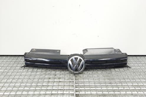 Grila fata bara centrala cu sigla, Vw Golf 6 (5K1) [Fabr 2009-2013] 5K0853653 (id:423887)