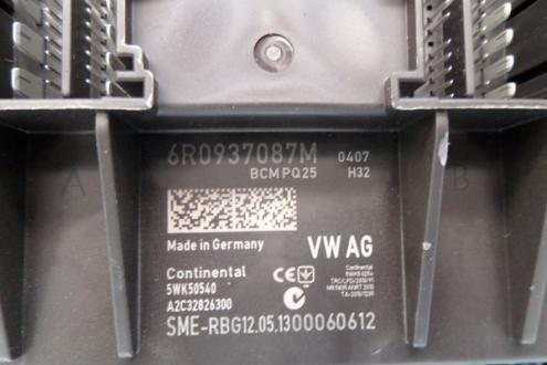 Modul confort 6R0937087M, Fabia  Combi (5J)   2007-2014, (id.167064)