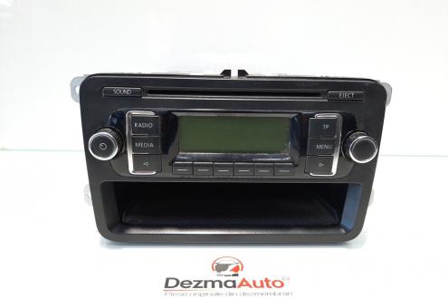 Radio cd cu sertar, Vw Golf 6 Cabriolet (517) [Fabr 2011-2015] 1K0035156A