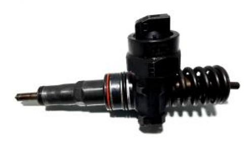 Injector, Audi A4 (8E2, B6) [Fabr 2000-2004] 1.9 TDI, AWX, cod 038130073AA, RB3, 0414720028 (pr:110747)