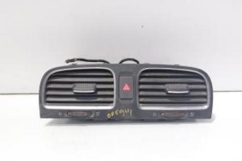 Grila aer bord centrala, Vw Golf 6 (5K1) [Fabr 2009-2013] 5K0815736, 5K0815735 (id:445314)
