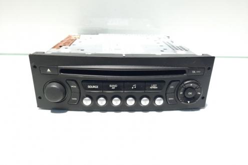 Radio CD, cod 96639793XT, Peugeot 207