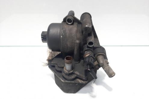 Racitor ulei cu carcasa filtru ulei, cod 6C1Q-6B624-AC, Ford Transit Platforma, 2.2 TDCI, DRFA