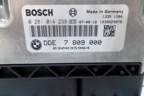 Calculator motor, DDE7809000, 0281014238, Bmw 5 (E60), 2.0d, (id: 113538)