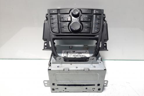 Radio CD cu panou comenzi, cod 20983513, 13346050, Opel Astra J (id:459492)
