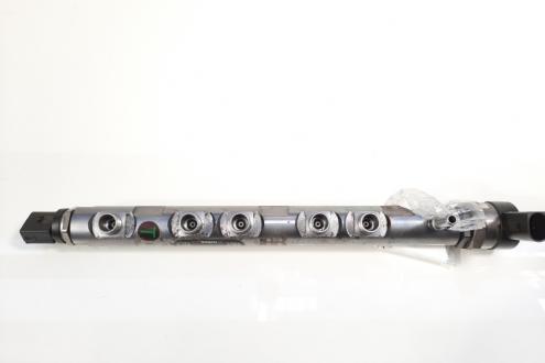 Rampa injectoare cu senzori, cod 7801656-01, 0445214134, Bmw 3 (E90), 2.0 Diesel, N47D20A (id:454955)