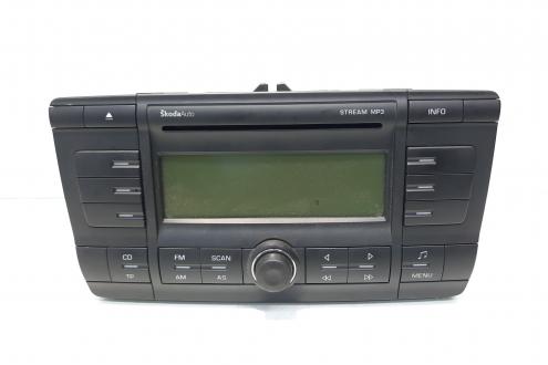 Radio CD cu mp3, cod 1Z0035161C, Skoda Octavia 2 Combi (1Z5) (id:460251)