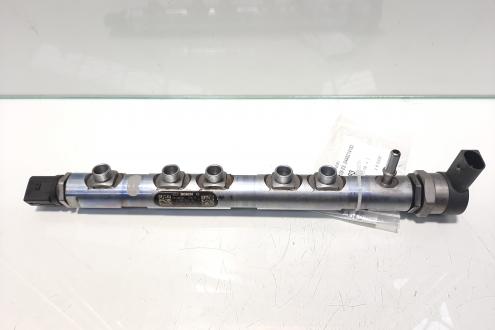 Rampa injectoare cu senzori, cod 7809128-03, 0445214183, Bmw 1 (E81, E87), 2.0 diesel, N47D20B