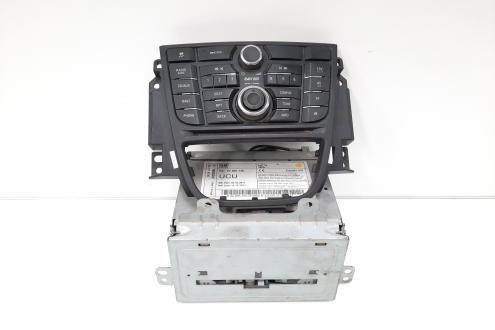 Radio CD cu butoane comenzi, cod 22805138, 13360093, Opel Astra J (id:461431)