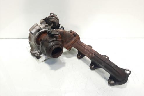 Turbosuflanta, cod 9685293080, Ford Fiesta 6, 1.6 tdci, HHJC