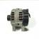 Alternator 70A, cod 9649611780, Peugeot 1007, 1.6 benz, NFU (pr:110747)